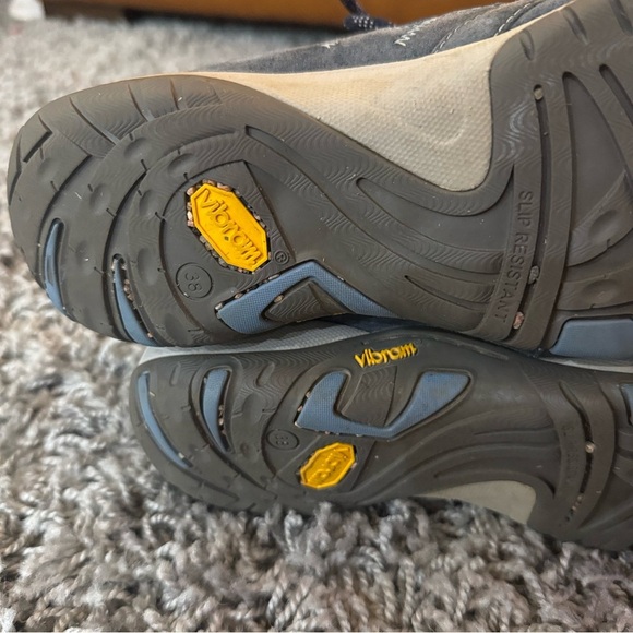 Dansko Paxton Navy Blue Ankle Boots Hiking Size 38 EU US 7.5 orthotic - Picture 10 of 11